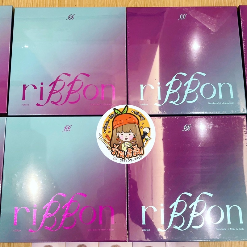 พร้อมส่ง] อัลบั้ม BAMBAM 1st Mini Album {riBBon} (แบมแบม GOT7) +