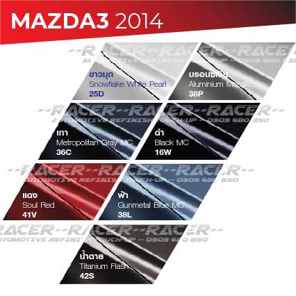 สีแต้มรถ-mazda3-2014-มาสด้า3-2014