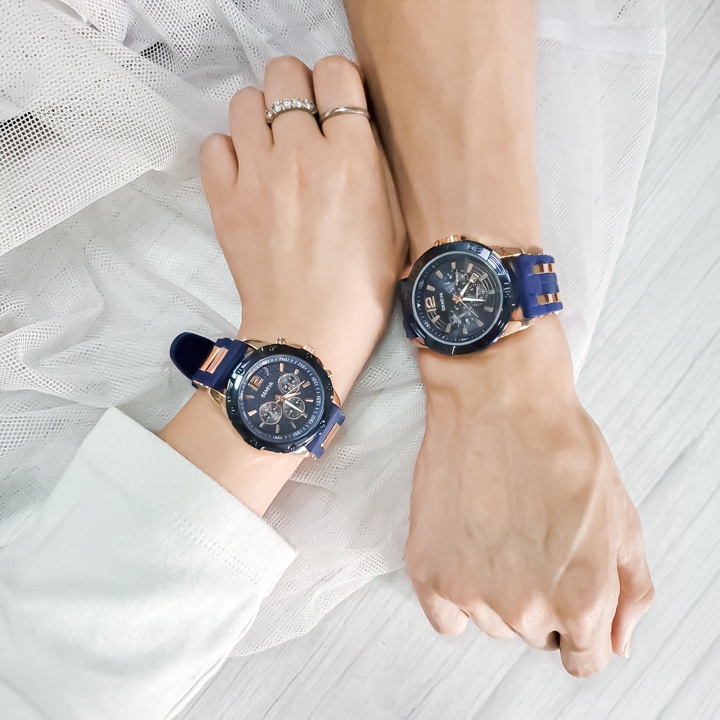 ภาพหน้าปกสินค้าGeneva 1004 รุ่น บุลเลตสแตร็ป 100% นาฬิกาแฟชั่น นาฬิกาข้อมือผู้หญิง จากร้าน minutemore บน Shopee
