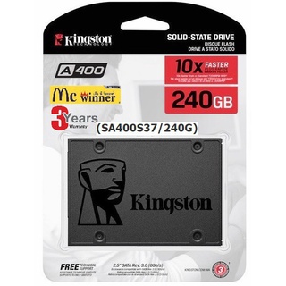 ภาพขนาดย่อของภาพหน้าปกสินค้าราคาแรงส์ 5.5  240GB SSD (เอสเอสดี) KINGSTON (SA400S37/240G) ประกัน 3 ปี จากร้าน mcwinner บน Shopee