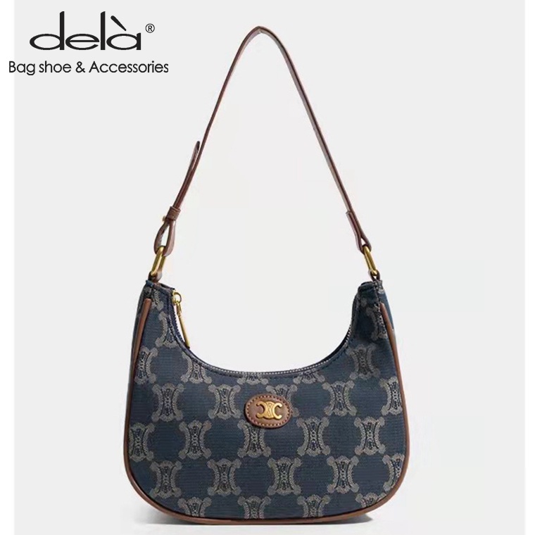 dela-ใหม่-กระเป๋าสะพายไหล่-ใต้วงแขน-รูปฝูงชน-ขนาดเล็ก-สําหรับผู้หญิง-2022