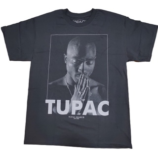 HH เสื้อยืด TUPAC SHAKUR photo ลิขสิทธิ์แท้ เสื้อยืดผ้าฝ้าย