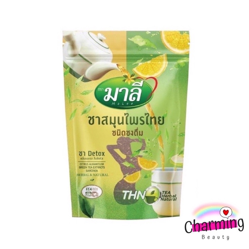 แท้-ชามาลีแบบผง-lt-ซอง-gt-ชนิดชง-ชาสมุนไพรดีท็อกซ์-150-กรัม