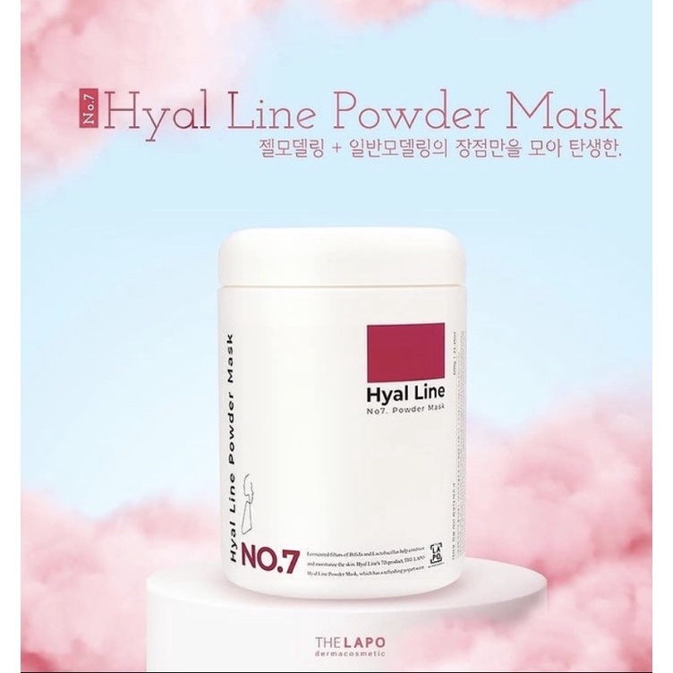 มาส์กโมเดลลิ่ง-มาส์กผง-มาส์กไฮยา-the-lapo-hyal-line-no-7-powder-mask