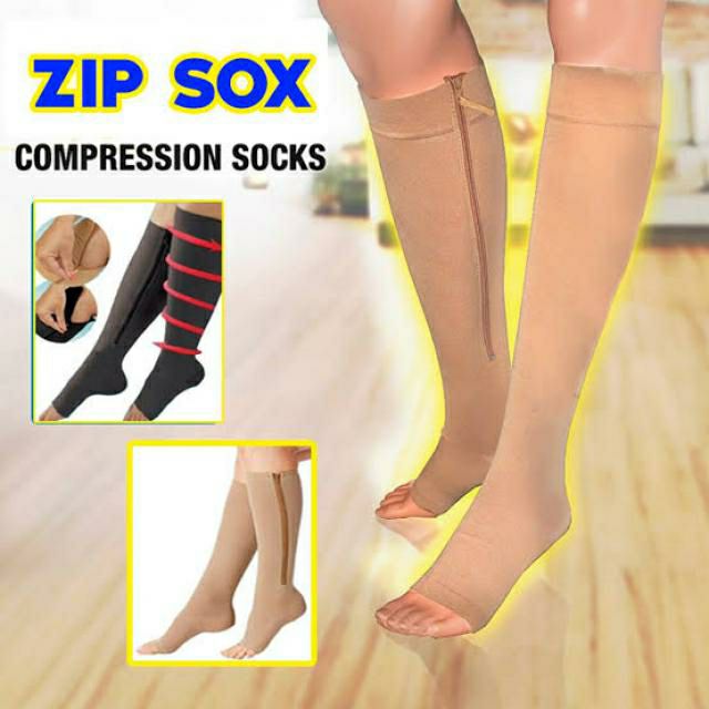 zip-sox-ถุงเท้าสุขภาพแก้เส้นเลือดขอด