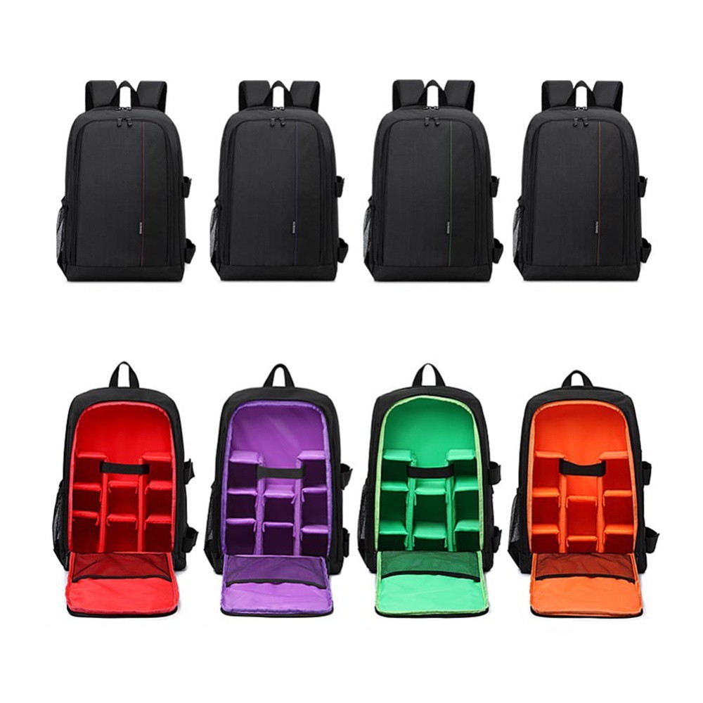 ภาพหน้าปกสินค้าOutdoor Wear-resisting Water-resistant Digital Camera Bag Backpack จากร้าน best.th บน Shopee