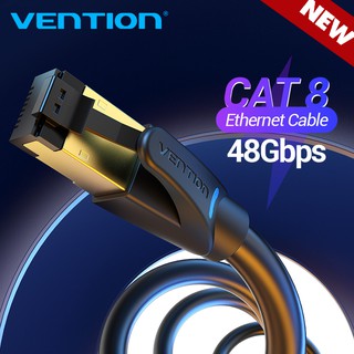 ภาพหน้าปกสินค้าvention cat 8 ethernet cable rj 45 สายเคเบิ้ลความเร็วสูง 2000 mhz 40 gbps สําหรับ xbox modem cat 8 IKF ซึ่งคุณอาจชอบสินค้านี้