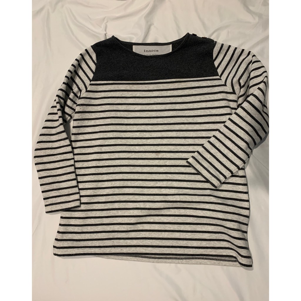 เสื้อยืดลายทาง-คอกลมแขนยาว-ใครใส่ก็ดูดี