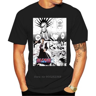 เสื้อยืดผ้าฝ้ายพิมพ์ลายขายดี เสื้อยืด ผ้าฝ้าย พิมพ์ลายการ์ตูนอนิเมะ Zaraki Kenpachi สไตล์ฮาราจูกุ แฟชั่นสําหรับผู้ชาย แล