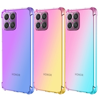 เคสโทรศัพท์ซิลิโคน Tpu นิ่ม แบบใส ไล่โทนสี กันกระแทก สําหรับ Huawei Honor X9 X8 X7 Nova Y60 30 PRO PLUS 30S
