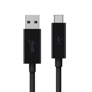 Belkin F2CU02 สายสัญาณ USB- 3.1 โอนไฟล์ข้อมูลสูงุสด 10 Gbps ยาว 1ม. รับประกัน 2 ปี