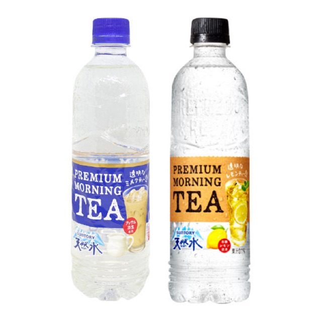 น้ำแร่ชานม Suntory PREMIUM MORNING TEA MILK | Shopee Thailand