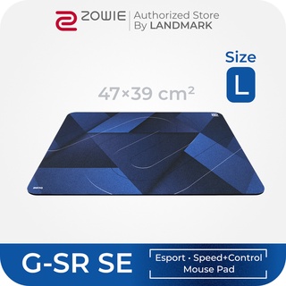 ZOWIE G-SR-SE DEEP BLUE (Limited Edition) Mouse Pad for e-Sports (L/ใหญ่) แผ่นรองเม้าส์สำหรับเล่นเกม อีสปอร์ต