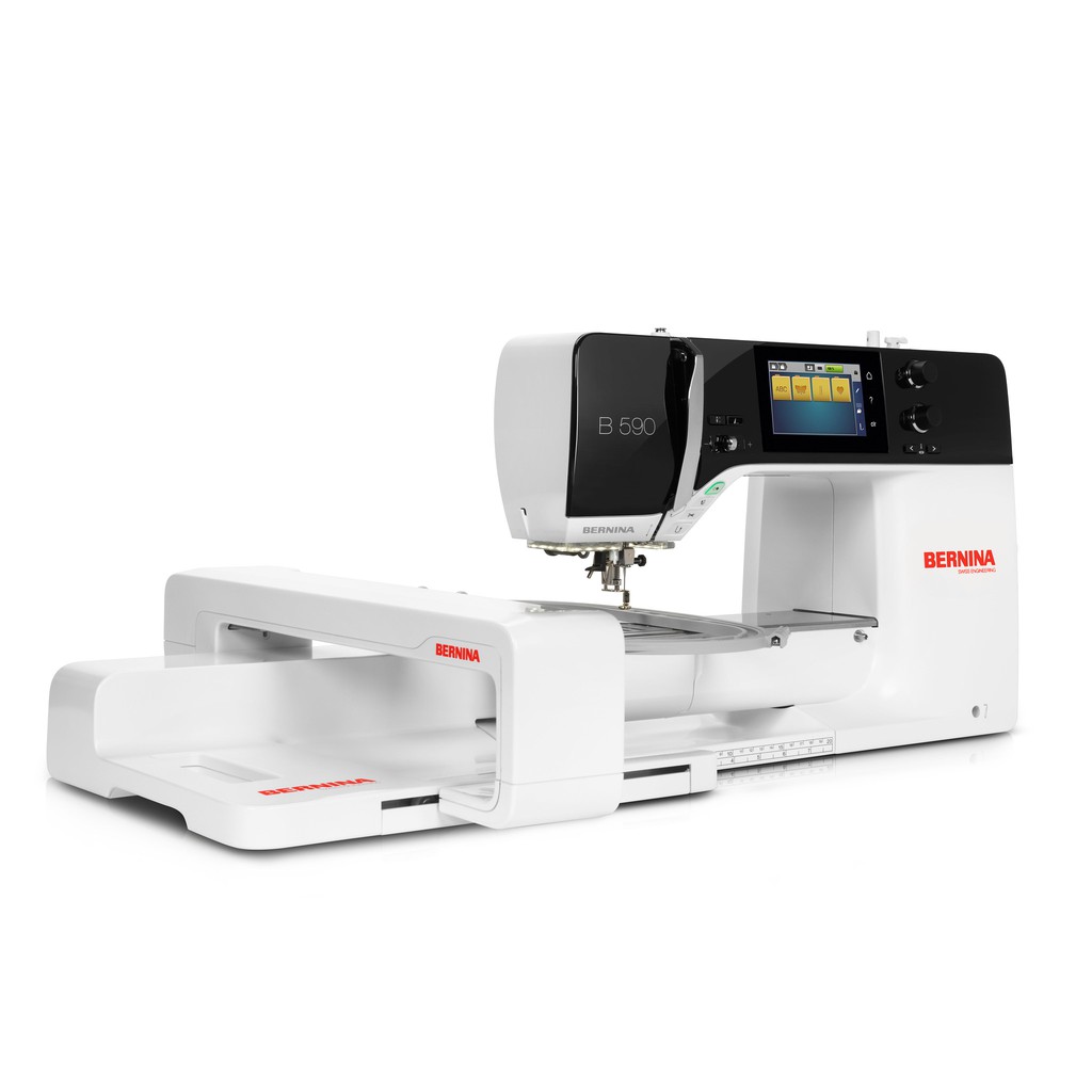 bernina-จักรเย็บปักคอมพิวเตอร์-แบรนด์สวิส-รุ่น-590-ปักได้พื้นที่ใหญ่-เย็บผ้าหนาดี-เย็บ-ปักหนังได้-แข็งแรง-ประกัน2ปี