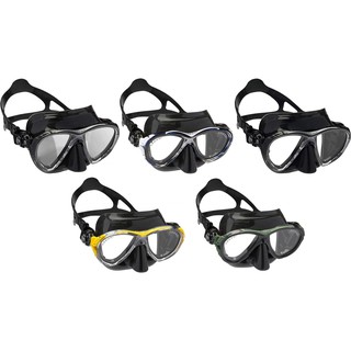 CRESSI BIG EYES EVOLUTION MASK BLACK FRAME - หน้ากากดำน้ำ สำหรับผู้ใหญ่ อุปกรณ์ดำน้ำ