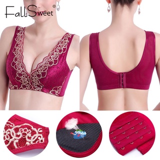 Fallsweet เสื้อชั้นใน ไร้โครง ดันทรง เซ็กซี่ ใส่สบาย สําหรับผู้หญิง 32-40 B C