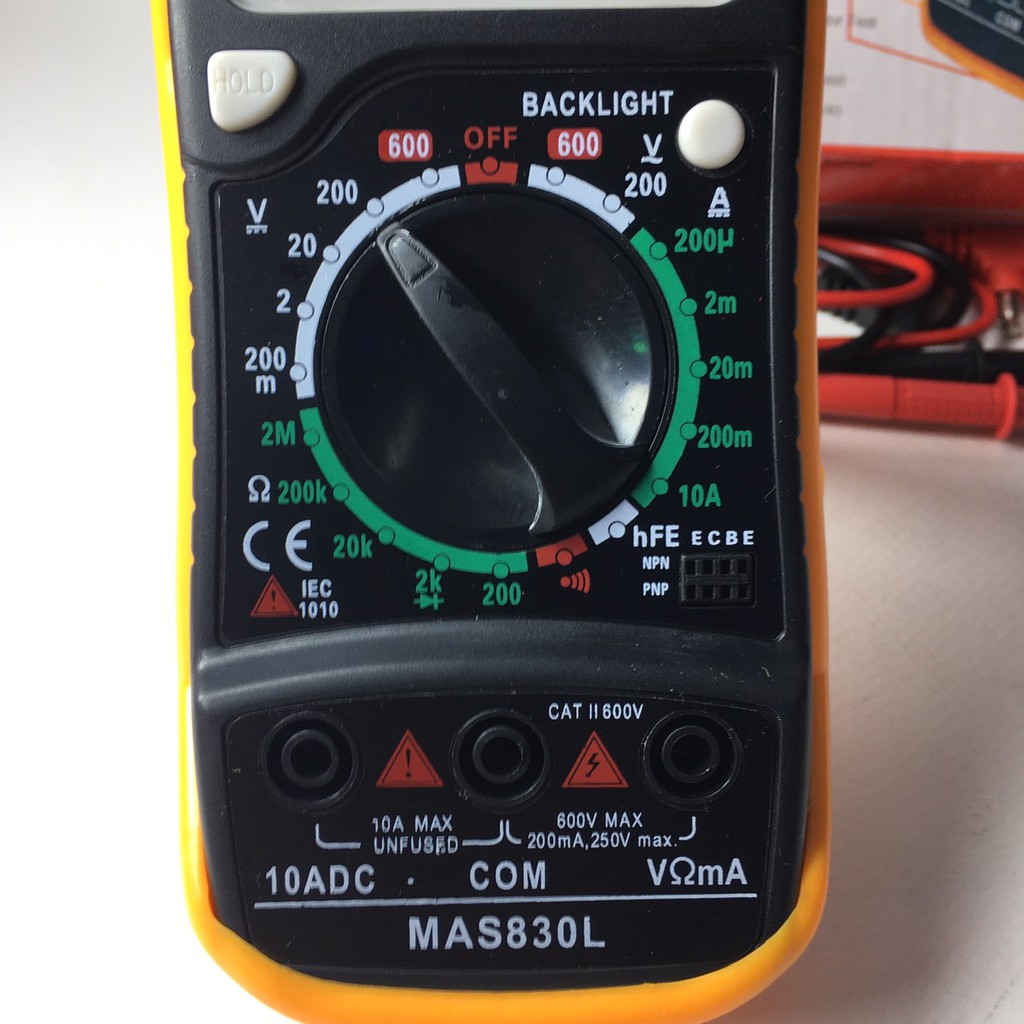 มัลติมิเตอร์ดิจิตอล-dt-830l-จอlcd-digital-multimeter-มิเตอร์วัดไฟ-ดิจิตอลมัลติมิเตอร์-เครื่องมือวัดไฟดิจิตอล