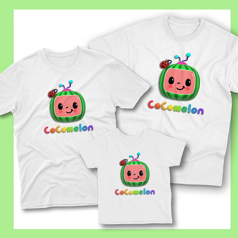 เสื้อครอบครัว-cocomelon-เสื้อลายยูทูป-การ์ตูนเด็ก