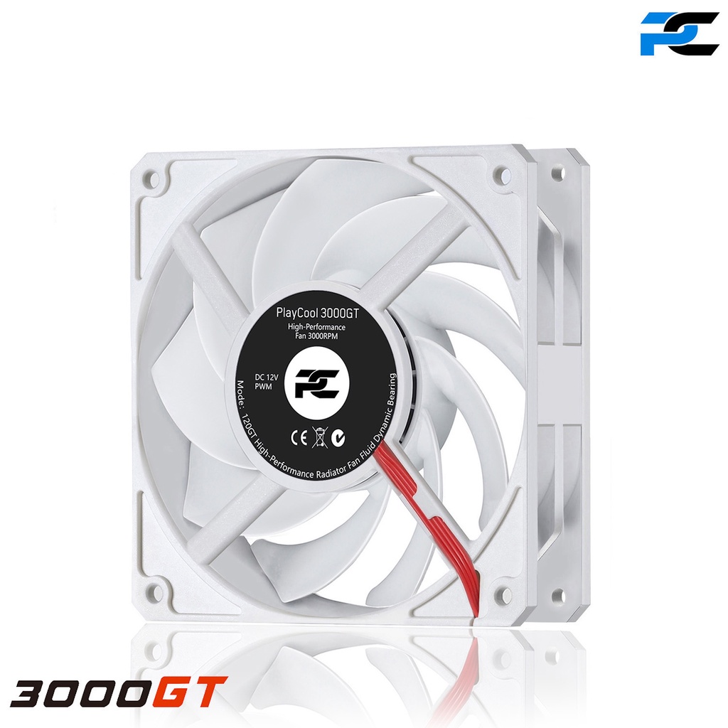 PlayCool 3000GT High-Performance Radiator Fan 120mm 3000RPM- (พัดลม ...