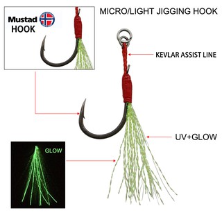 JK Assist Slow Jigging Hook Single Hook Lure Bait Hook Plating surface Harder fishing hook