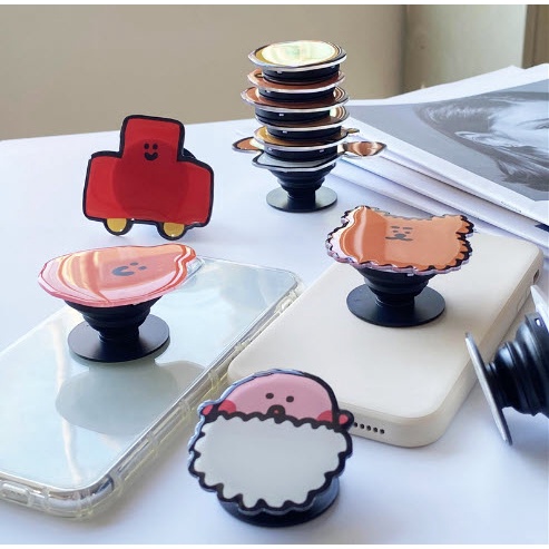 พร้อมส่ง-ที่จับมือถือ-กริปต๊อก-griptok-ลายการ์ตูน-แหวนจับมือถือ-popsockets-iring-ไอริง-ที่วางโทรศัพท์มือถือ