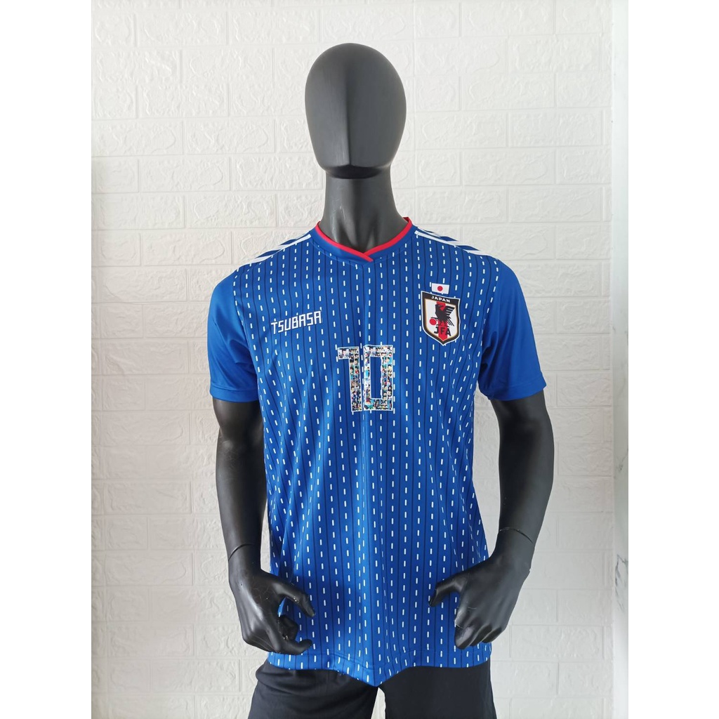 เสื้อฟุตบอลทีมชาติญี่ปุ่น-ซึบาสะ-captain-tsubasa-เบอร์การ์ตูน