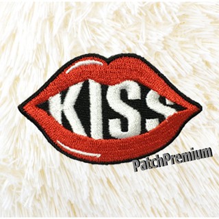 Kiss - ตัวรีด (Size M) ตัวรีดติดเสื้อ