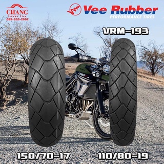 110/80-19  ,  150/70-17 , 110/80-19+150/70-17 ยี่ห้อ VEE RUBBER  รุ่น VRM 193 ปี21