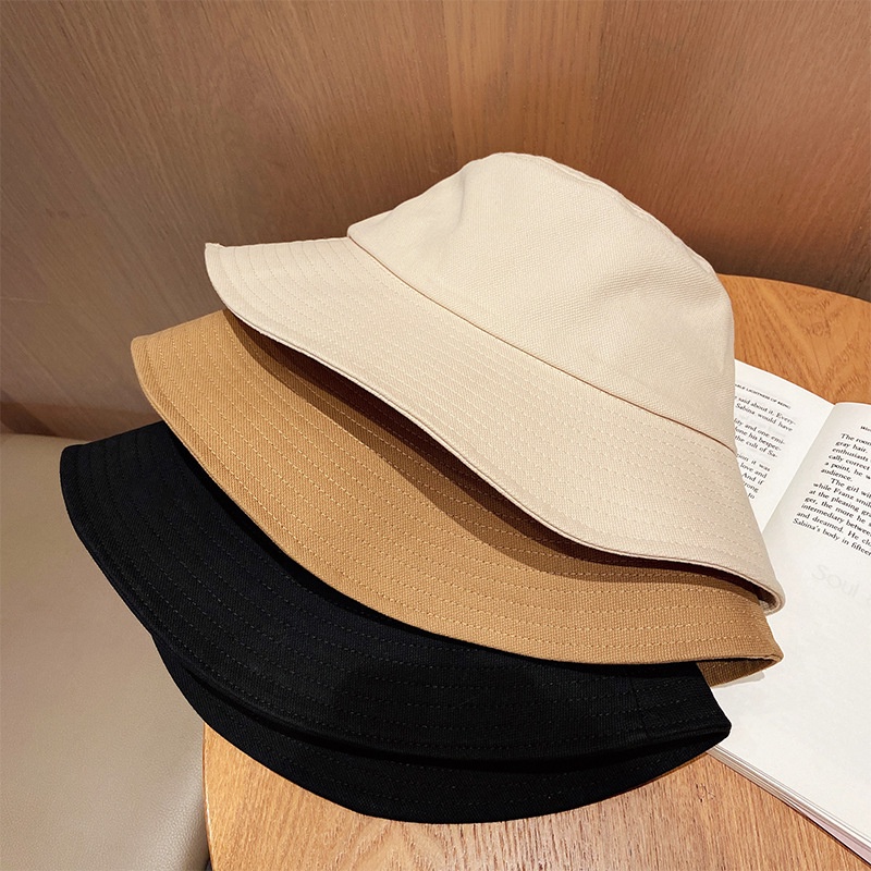 หมวกชาวประมง-สีดํา-ผู้หญิง-ต้นฤดูใบไม้ผลิและฤดูร้อน-ส่วนบาง-แบรนด์เฉพาะ-ญี่ปุ่น-ม่านบังแดด-หัวโต-รอบถัง-หมวก