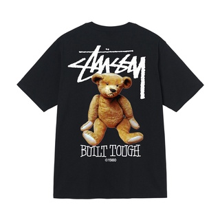 เสื้อยืดพิมพ์ลายแฟชั่น เสื้อยืดแขนสั้น คอกลม พิมพ์ลาย STUSSY