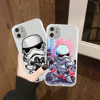 เคสโทรศัพท์มือถือ TPU ใส กันกระแทก ลาย Stormtrooper สําหรับ IPhone 11 12 13Promax Pro 7Plus 8Plus X XR XSMAX 11Pro 12Pro 13Pro 2022 QMY