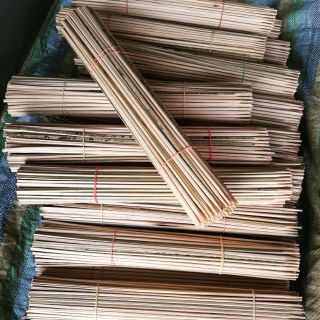 ภาพขนาดย่อของภาพหน้าปกสินค้าไม้เสียบธนบัตร (1 มัด มี 100 อัน)ไม้เปล่า จากร้าน puipunyanuch บน Shopee