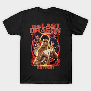 ROUNDคอลูกเรือNeckเสื้อยืด พิมพ์ลาย The Last Dragon 1985 Kung Fu Master Ip Yip Man Martial Art Bruce Lee สําหรับผู้ชาย-4