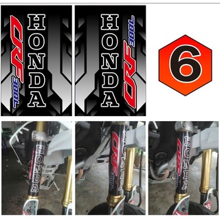 สติกเกอร์ติดกระบอกโช้ค HONDA CRF250-300L, CRF M, CRF RALLY