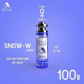 กลิ่นสโนไวท์ SNOW-W ‼️ติดทน 8-12 ชม. ‼️ขนาด 35ML.   ✅สินค้ามีปัญหาเคลมได้