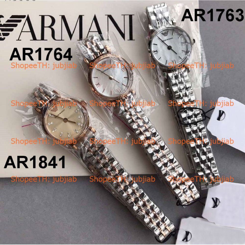 ภาพหน้าปกสินค้าAR1763 AR1764 AR1781 AR1841 AR11203 AR11222 22mm Ladies Watch Emporio Armani นาฬิกาผู้หญิง