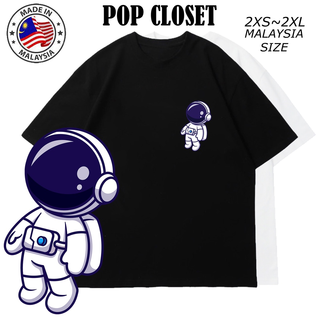 tshirt-women-men-baju-wanita-lelaki-astronaut-cute-graphic-t-shirt-murah-perempuan-cotton-t-shirt-oversize-couple