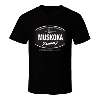 [S-5XL] เสื้อยืด พิมพ์ลาย Muskoka Brewery Beer แฟชั่นฤดูร้อน สําหรับผู้ชาย ไซซ์ 4XL 5XL