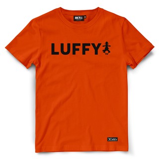 ROUND คอลูกเรือDextreme T-shirt  DOP-1019  One Piece Luffy สีส้ม-4XL