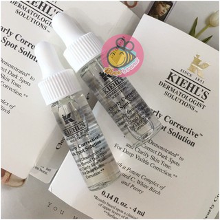 (แท้)Kiehls Clearly Corrective™ Dark Spot Solution 4 ml.เซรั่มปรับสีผิวให้สม่ำเสมอ ลดเลือนจุดด่างดำอย่างมีประสิทธิภาพ