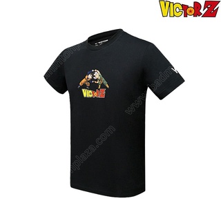 เสื้อยืดกีฬาคอกลมวิคเตอร์ DRAGON BALL Z สีดำ (T-DBZC)