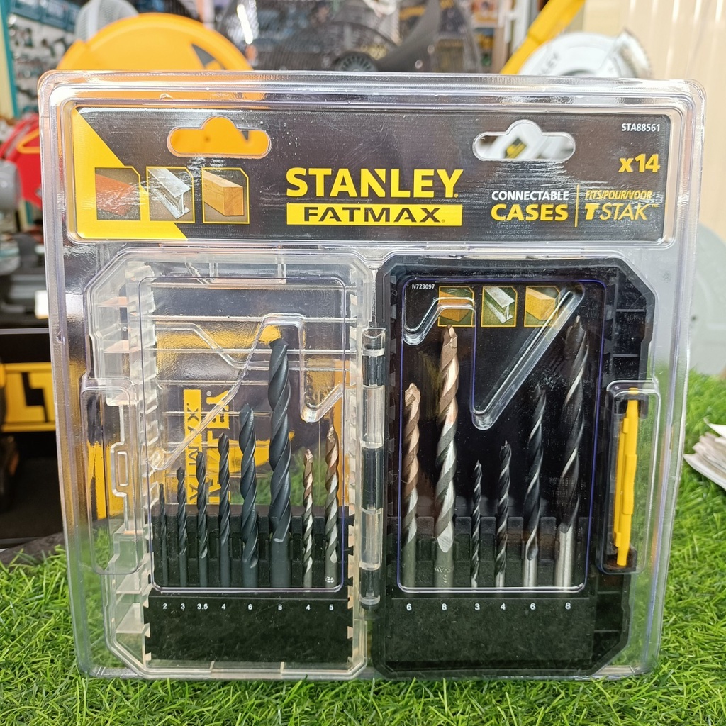 stanley-ชุดดอกสว่าน-14-ชิ้น-piece-masonry-sta88561-xj