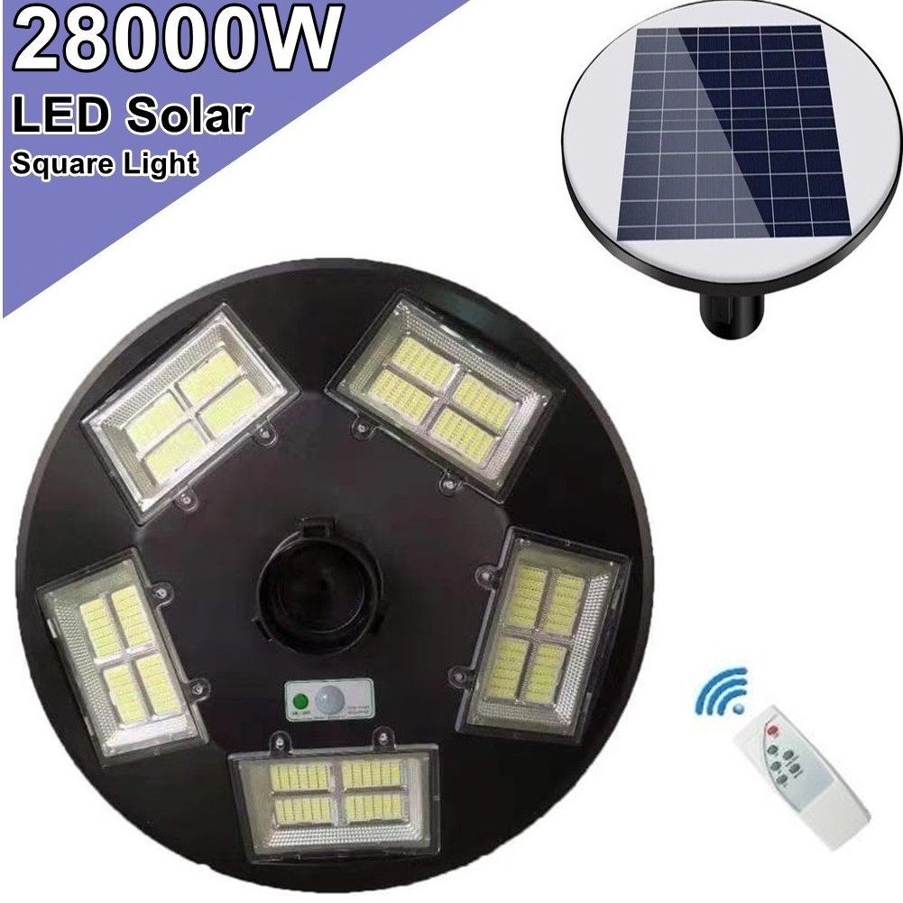 โคมไฟโซล่าเซล-ufo-20-ทิศทาง-led-22000w-28000w-ไฟถนน-spotlight-ไฟโซลาร์เซลล์-สปอร์ตไลท์-solar-cell-สปอตไลท์-solar-light