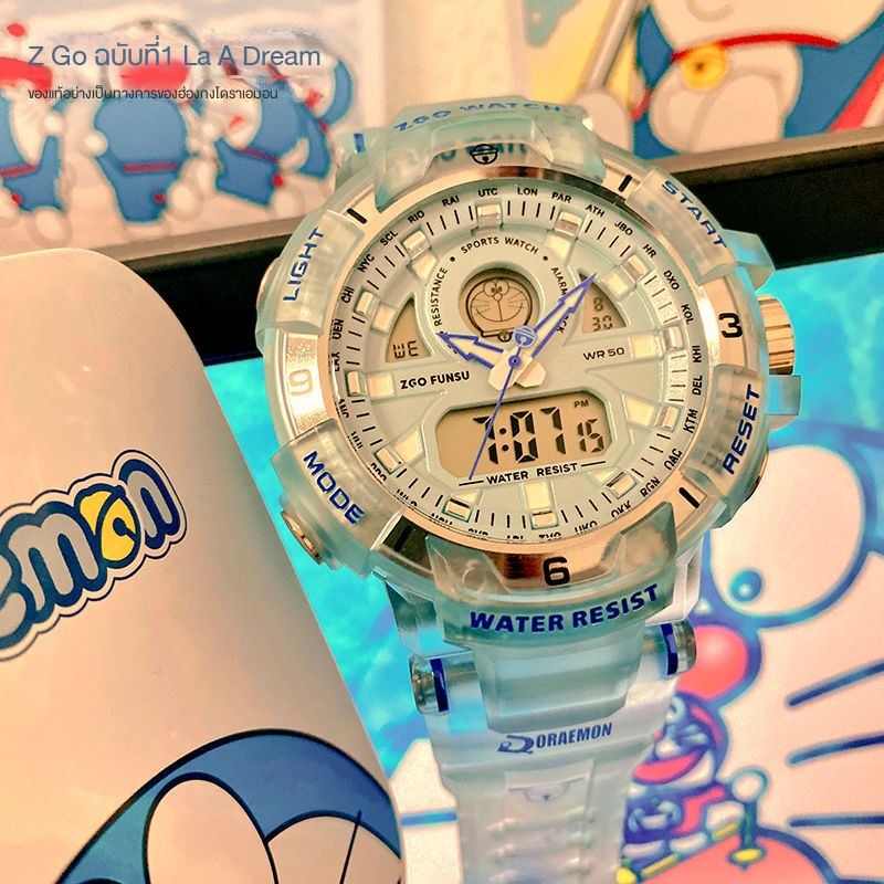 นาฟิกา-zhengang-x-doraemon-นาฬิกาข้อมืออิเล็กทรอนิกส์-กันน้ํา-อเนกประสงค์-สําหรับผู้ชาย-2022