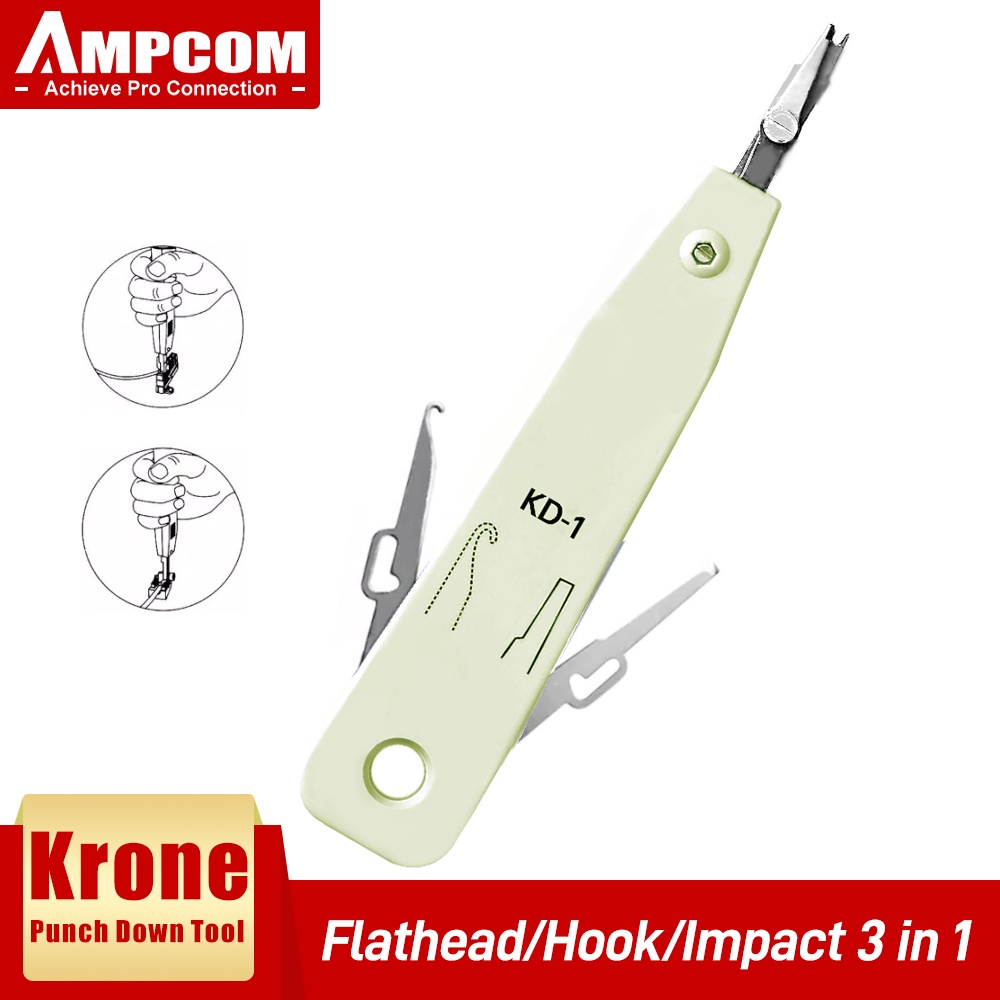 ampcom-krone-punch-down-kd-1-type-idc-network-wire-cat5e-and-terminal-insertion-เครื่องมือมัลติฟังก์ชั่นสําหรับโทรศัพท์มือถือ