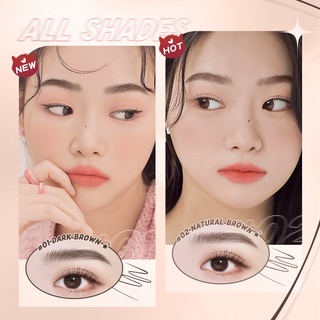 ภาพขนาดย่อของภาพหน้าปกสินค้าBANXEER Smart Monster Liquid Eyebrow Pencil 2 Colors Makeup BM12 จากร้าน banxeer_officialstore บน Shopee ภาพที่ 5