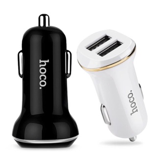 ที่ชาร์จไฟในรถ Hoco รุ่นZ1 Dual USB Car Charger Adapter  ใช้ทนนาน ของดี ราคาประหยัด