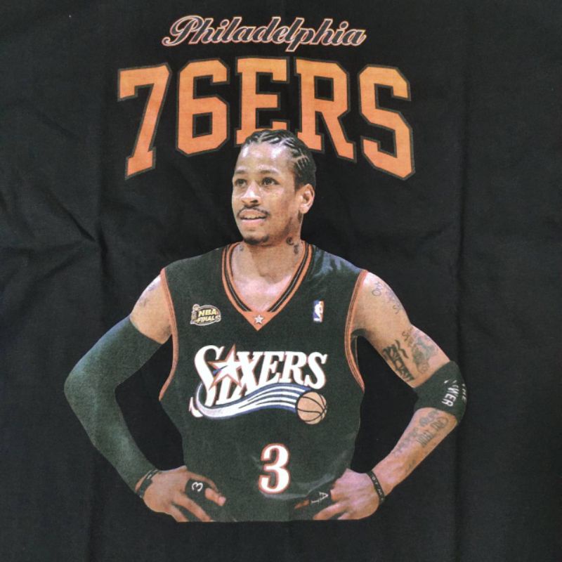 เสื้อยืด-allen-iverson-บาสเก็ตบอล-basketball-t-shirts