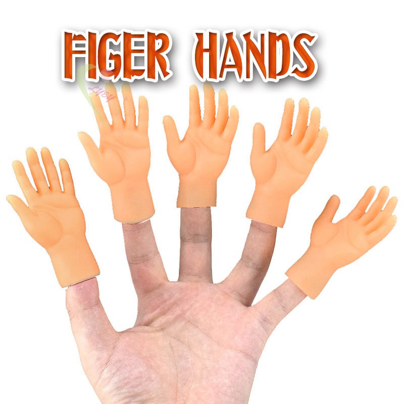 LE Screepy Halloween Mini Finger Hands Tiny Left Right Hand for Game ...