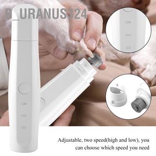 B_Uranus324 🐾🐾กรรไกรตัดเล็บไฟฟ้า ชาร์จ Usb สําหรับสัตว์เลี้ยง สุนัข แมว⭐พร้อมส่ง⭐